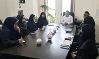 نشست رئیس دانشگاه با معاون بهداشت و جمعی از مدیران این معاونت