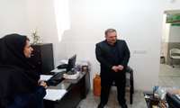 بازدید رئیس دانشگاه از شبکه بهداشت و درمان شهرستان چهارباغ