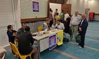برپایی میزخدمت در محل نمازجمعه شهرستان های کرج و ساوجبلاغ در هفته ملی جمعیت