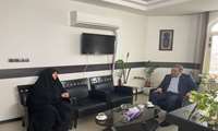 بازدید سرزده رئیس دانشگاه علوم پزشکی البرز از معاونت بهداشت