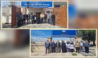  بازدید معاون بهداشت دانشگاه از مراکز شبانه‌روزی و کشیک شهرستان نظرآباد